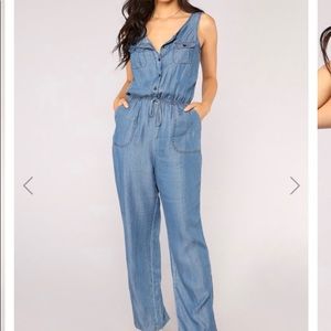 Denim Jumpsuit